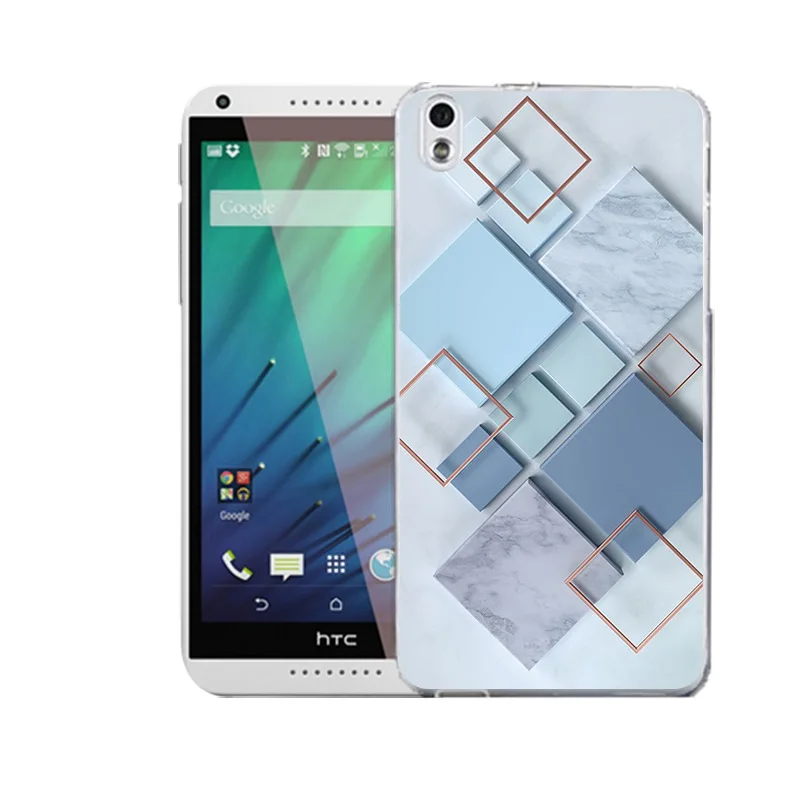 Qmswei ТПУ прозрачный чехол для телефона htc M8 тиснение мягкая сетка Треугольники