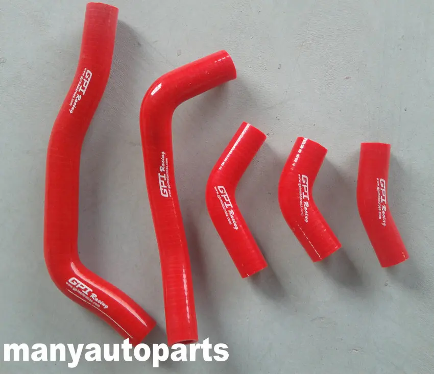 Комплект силиконовых шлангов радиатора для HONDA CRF450R CRF 450 R 2005 2006 2007 2008 RED 05 06 07 08|kit