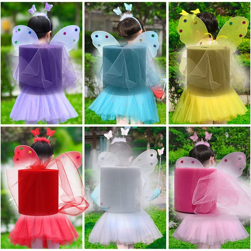 Блестящая фатиновая юбка пачка из органзы украшенная кристаллами для девочек 25