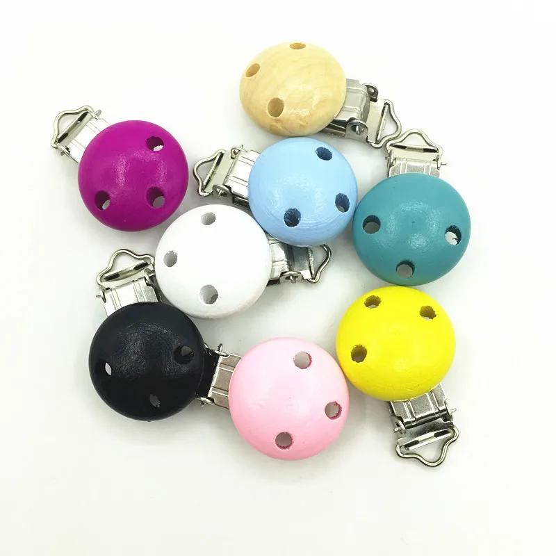 10 шт./лот деревянный Прорезыватель для зубов зажим соски универсальный свободные