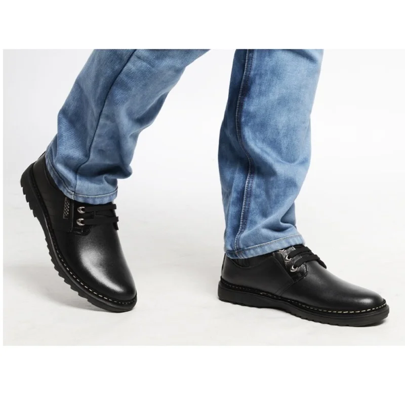 Break Out Men Shoes for Formal Genuine Leather Business Dress Breathable Spring Summer Oxfords | Обувь