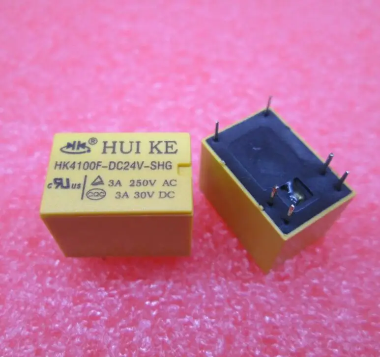 Горячая новинка, телекоммуникация, реле 24 В, фотолампа, HK4100FDC24VSHG 24 В постоянного тока, 24 В постоянного тока, 3 А, 250 В переменного тока, 6 контактов