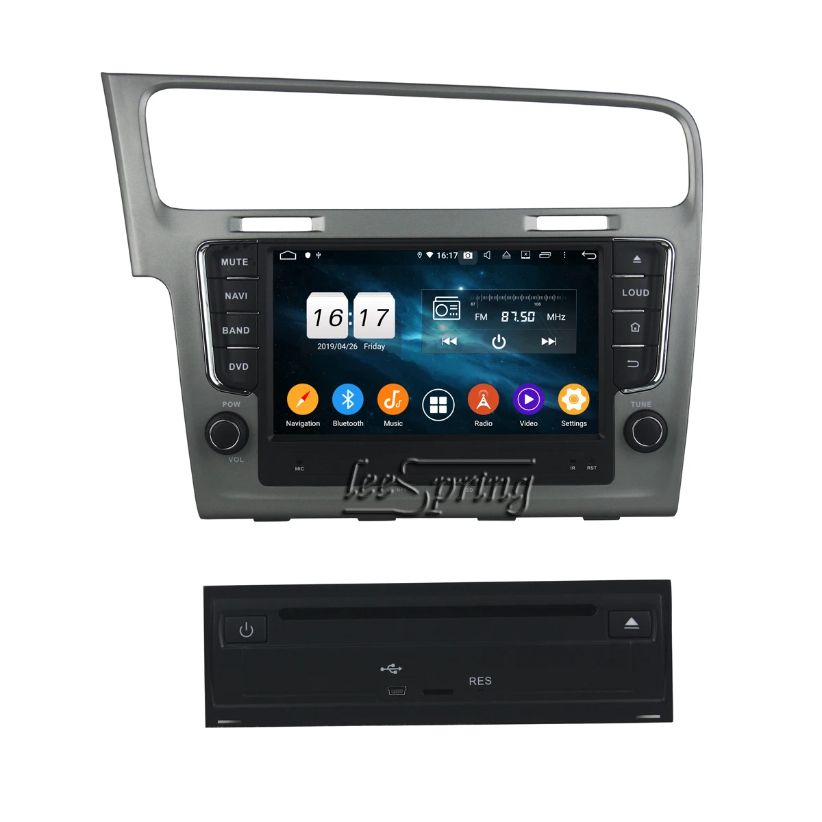 Android 9.0 CAR DVD Player for VOLKSWAGEN VW Golf 7 2013- GPS navigation Car multimedia player