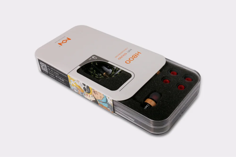 2 шт./лот бука наушники H800 золотой цвет вкладыши наушник с микрофоном громкой