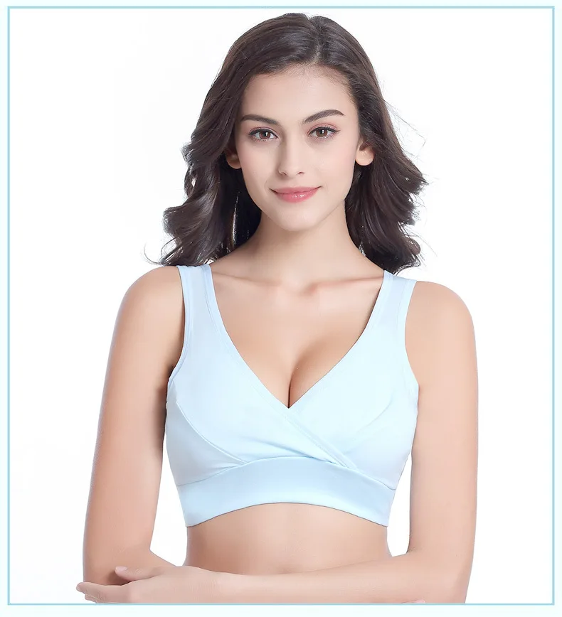 

Plus Size Bra Vest Pregnant Sleep Mothers Gravidas Push Up Underwears Breast Feeding Maternity Nursing Bras Nursing Underwear