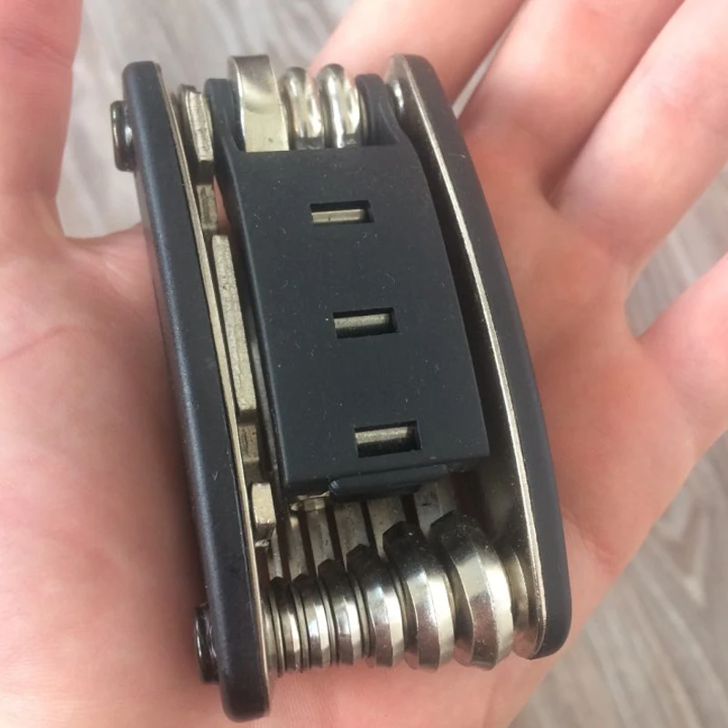 ROCKBROS мини многофункциональная велосипедная стойка для ремонта инструмент 16 в 1