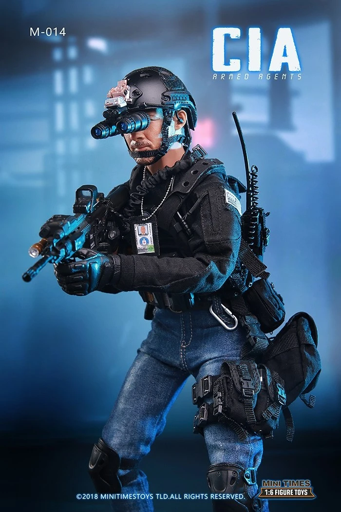 Мини игрушки Таймс MT M014 ЦРУ военные агенты 1/6 фигурка|Игровые фигурки и