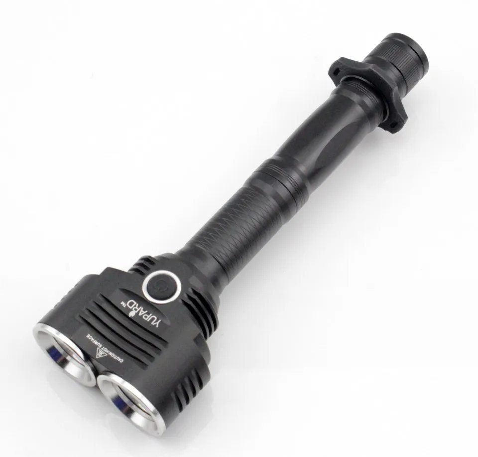 YUPARD 2* XM-L T6 светодиодный фонарик лампа 5 режимов 18650 перезаряжаемая батарея дальние снимки супер яркий Тактический Открытый