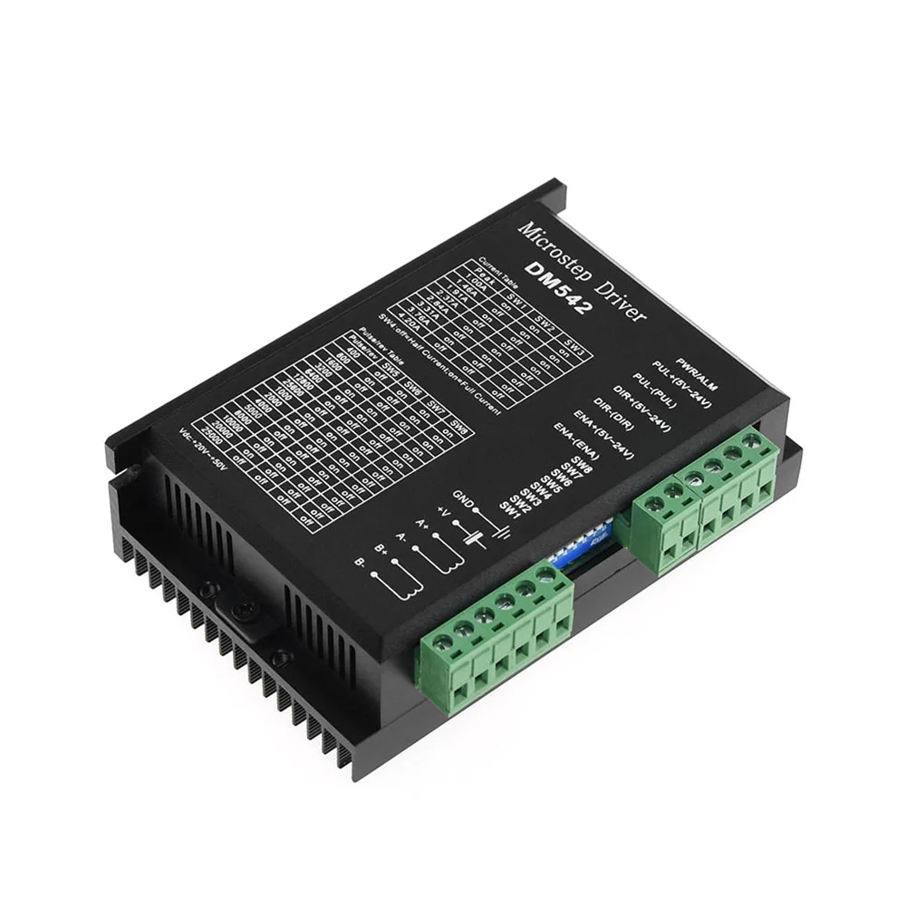 Display Loop Speed Automatic Stepper Motor Driver Micro Step Digital Hybrid Over Voltage Protection Board Mini For Nema 17 23 24 |
