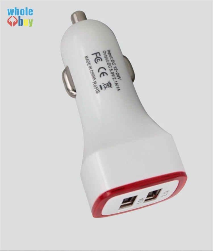 200 шт./лот высокое качество мини микро авто Универсальный двойной 2 Порт USB