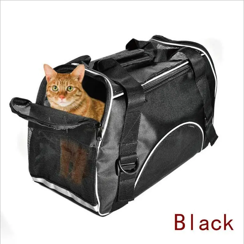 Модная переноска для домашних животных собака кошка с мягкой стороной