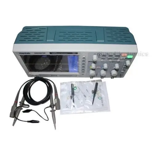 Быстрое прибытие Hantek DSO5072P Цифровой осциллограф 70 МГц 2 канала 1GSa/s 7 ''TFT LCD |