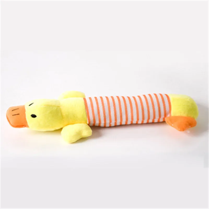 Горячие syle Мультяшные полосатые плюшевые звуковые игрушки для собак полосы