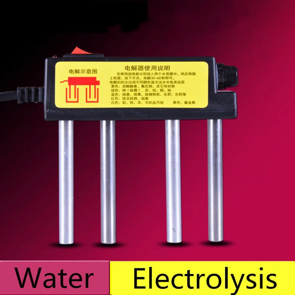 Water Purifiers Electrolyzer TDS Quality Tester Detect Heavy Metals Detector Electrolysis Apparatus |