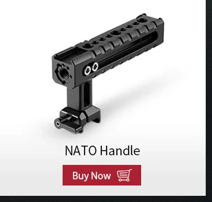 SmallRig БЫСТРОРАЗЪЕМНАЯ безопасность Nato Rail 70 мм длиной Пружинные штифты для RED Epic/Scarlet/камера blackmagic-1195