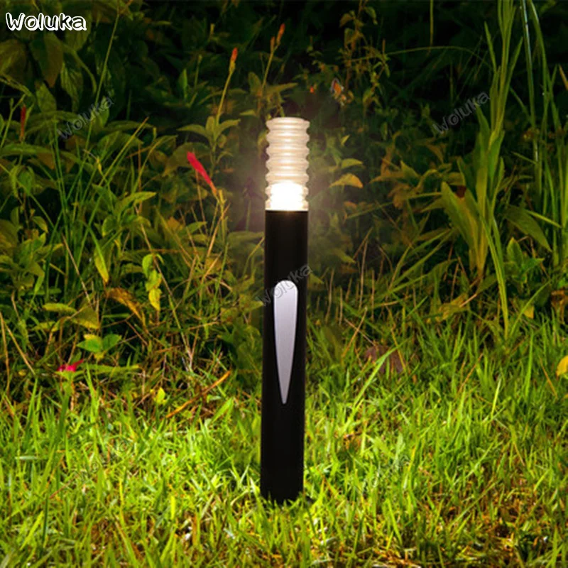 Светодиодная уличная водонепроницаемая лампа светильник для газона простая