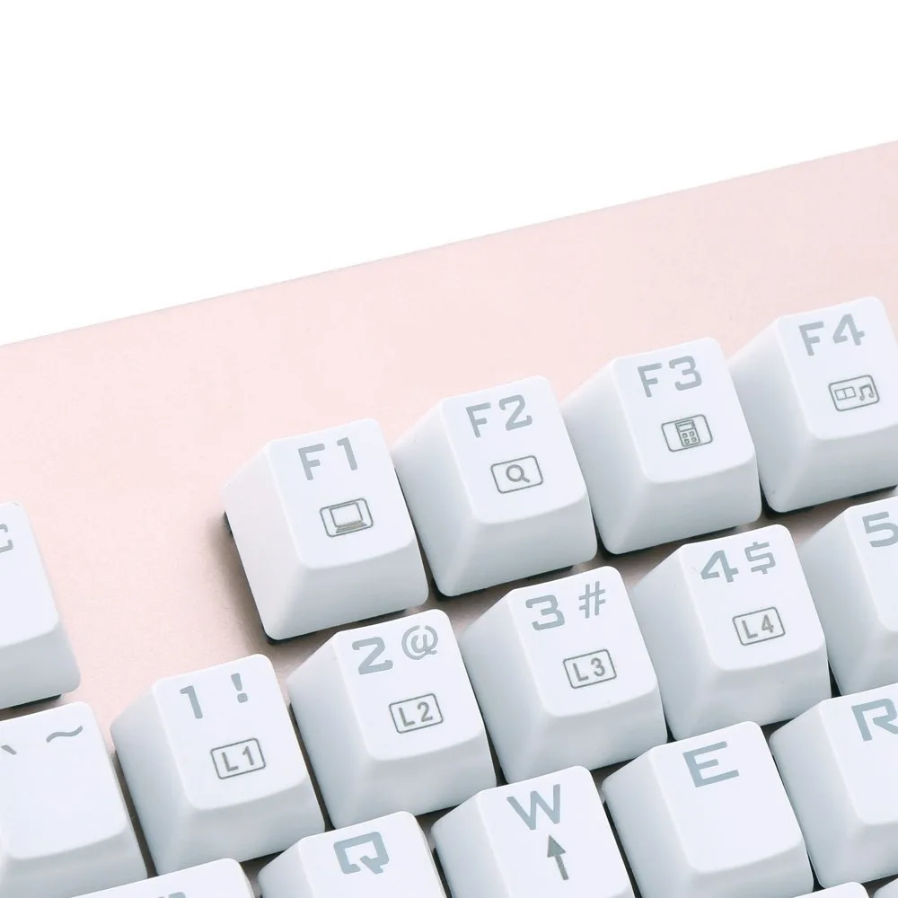 Механическая игровая клавиатура TKL черный переключатель со светодиодной