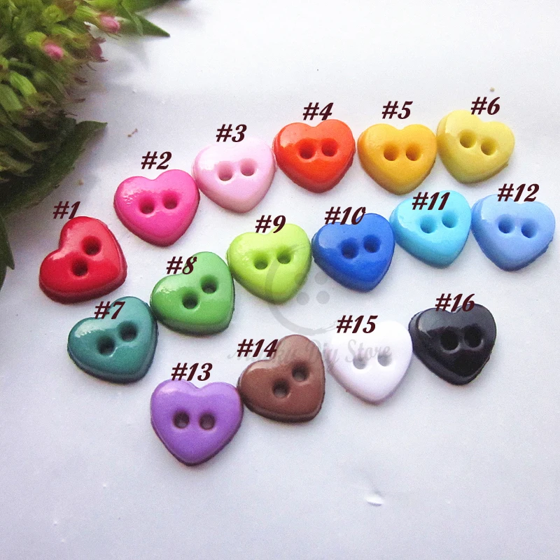 144 шт. мини пуговицы в форме сердца 6 мм|little buttons|mini buttonsdoll buttons |