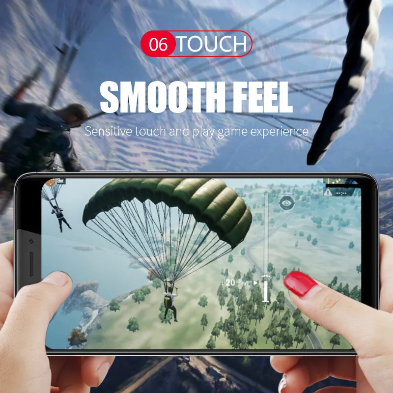 JRQITO 4D Full Coverage Tempered Glass For Xiaomi Redmi 6A 6 Pro Screen Protector Note 4 4x 5 5A Protective | Мобильные телефоны и