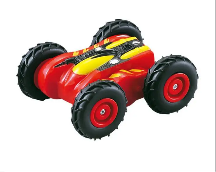 RC автомобиль 360 градусов вращающийся двухсторонний ходовой самосвал трюк со
