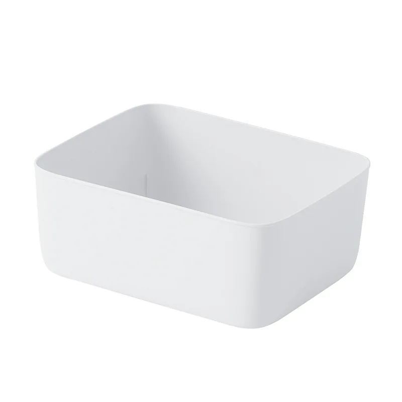 White Style 1 Домашний контейнер для нижнего белья, Многофункциональный пластиковый ящик для хранения - Цвет: White Style 1
