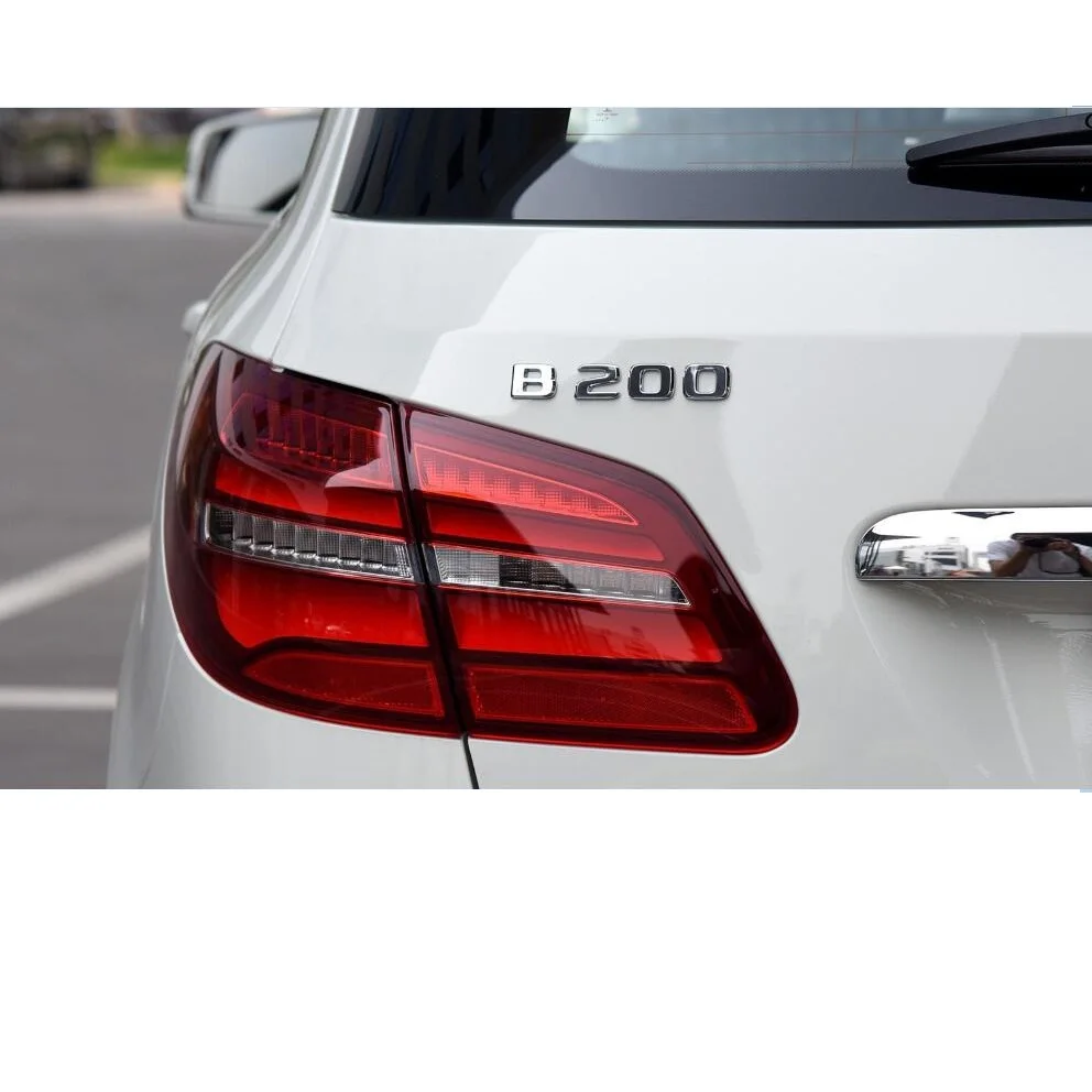 Хромированные эмблемы для багажника Эмблема Mercedes Benz AMG W242 W246 W247 B Class B160 B180 B200 B220 B250