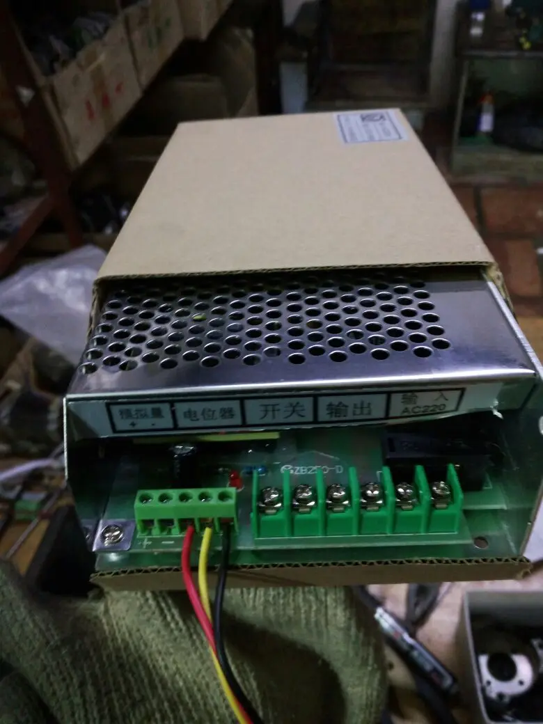 Импульсный источник питания шпинделя постоянного тока 500 Вт управляющий