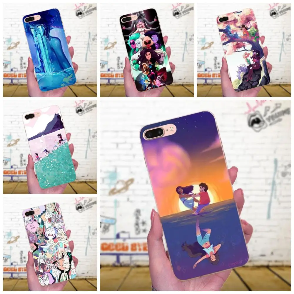 Steven Universe Doodle Crystal Gem Для Huawei Mate 7 8 9 10 20 P8 P9 P10 P20 P30 Lite Plus Pro 2017 мягкий с рисунком из