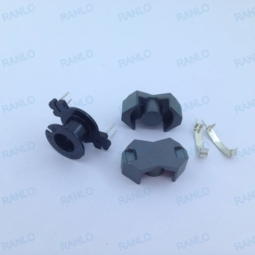 RM6 PTH высокочастотный трансформатор рамка Магнитный ферритовый сердечник PC40 3 +