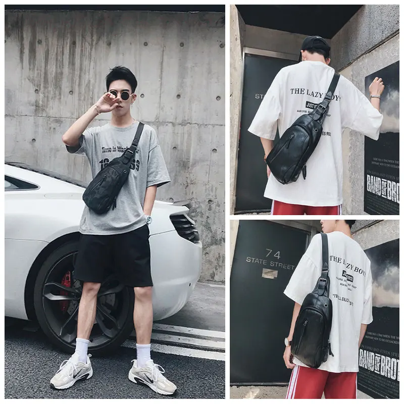 Модная мужская сумка с USB зарядкой школьный ранец для мальчиков подростков на