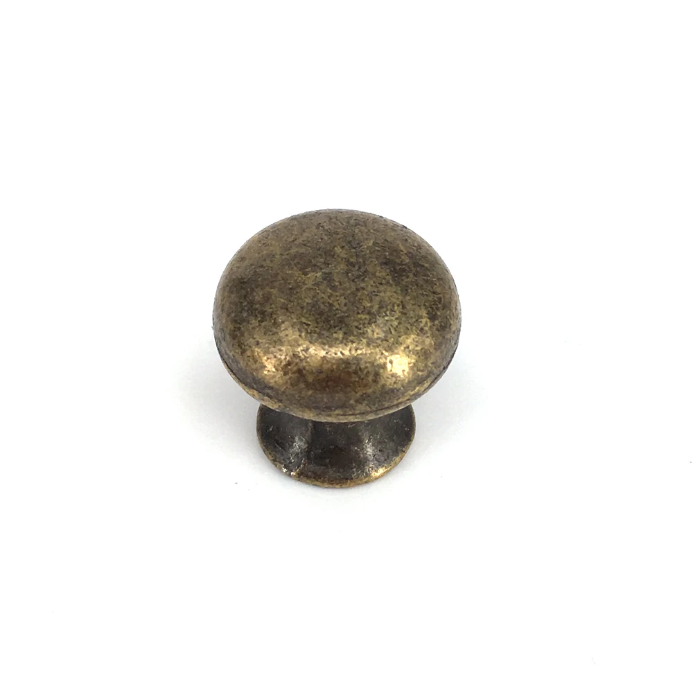 

18mm vintage Bronze Small Round Cabinet Knob drawer pull dresser Cupboard Bin Handle