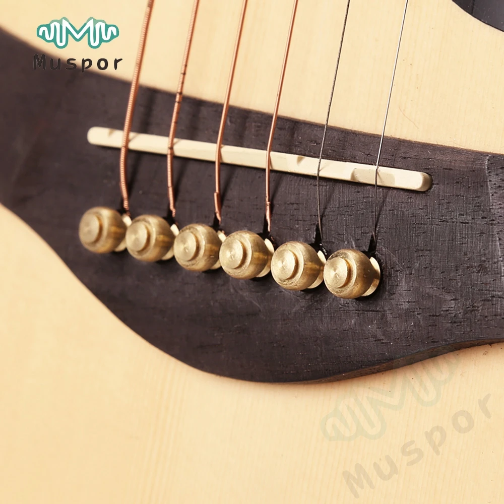 Латунные элементы для гитары колышки струн латунные из чистой меди фолк