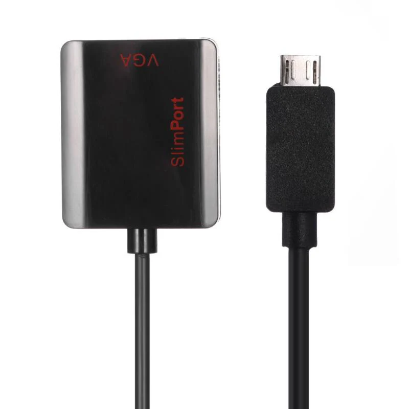 USB 2 0 Micro-USB Male Slimport To VGA 15pin Female 1080P адаптер конвертер сплиттер кабель провод для LG