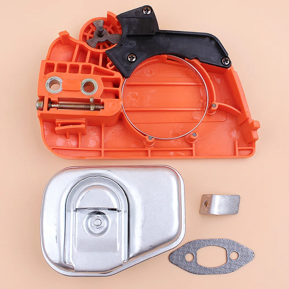

Chain Brake Clutch Cover Muffler Exhaust Kit Fit Husqvarna 235 240 235E Chainsaw Chain Saws Parts OEM 525628901 545008026