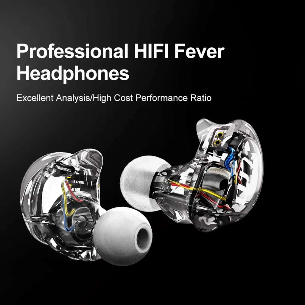 TRN V10 EarHIFI Спорт Тренажерный зал стерео Спорт проводной восемь-блок кольцо железные наушники телефон сабвуфер проводной никакой Mic высокого качества
