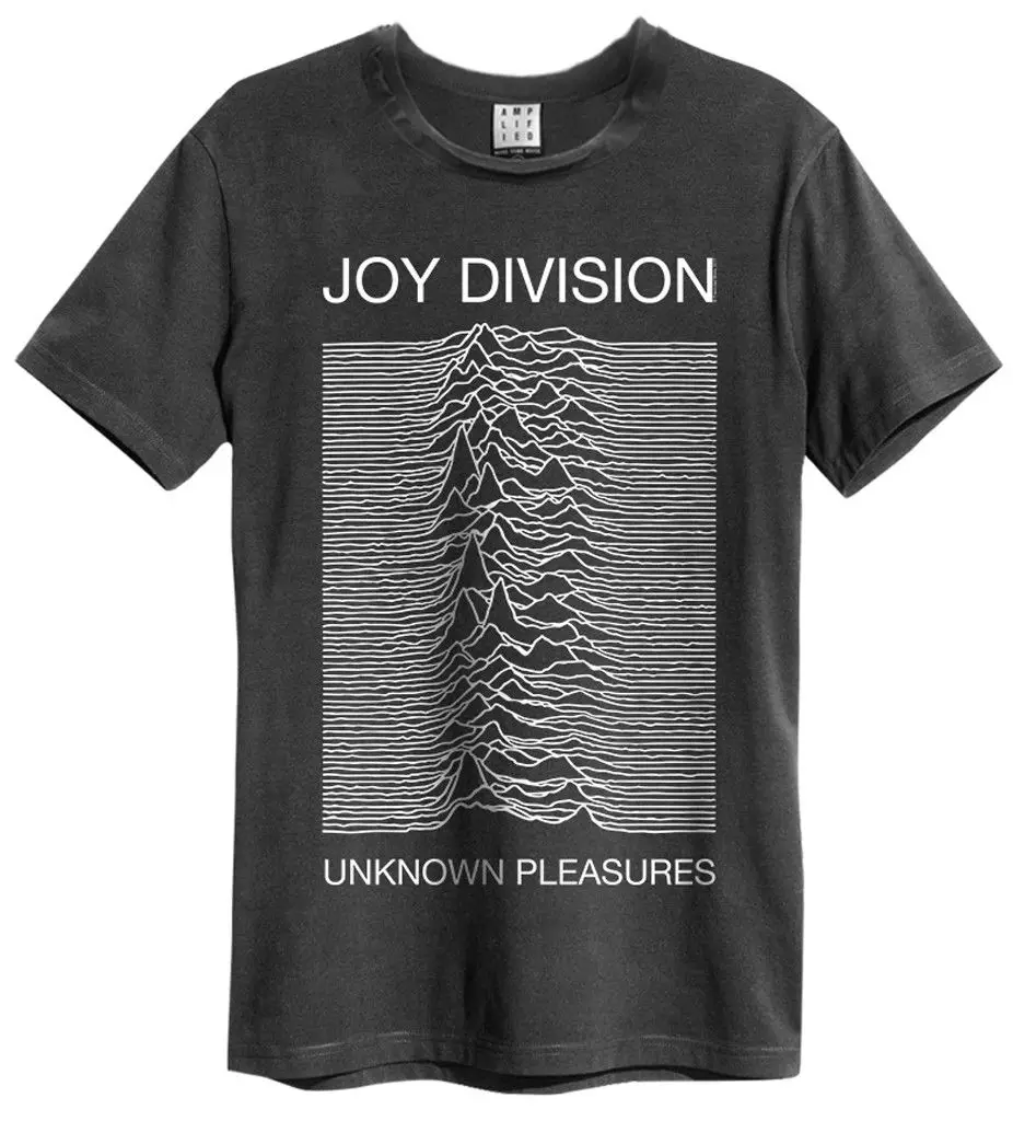 Футболка Joy Division 'Unknown Pleasures' усиленная одежда новая и официальная! Модная