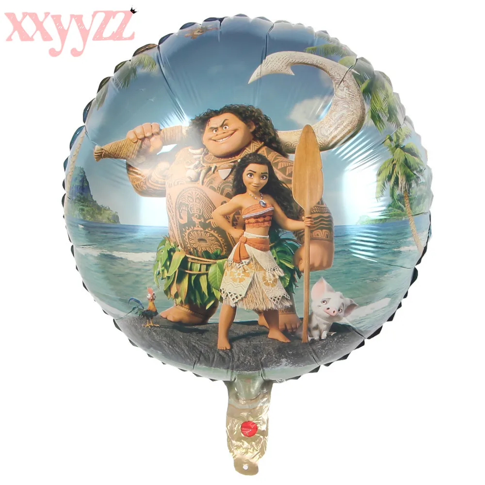 XXYYZZ 1pcs/lot Cartoon Inflatable Balloon 30 Type Stick 18 INCH Toys Decoration | Дом и сад
