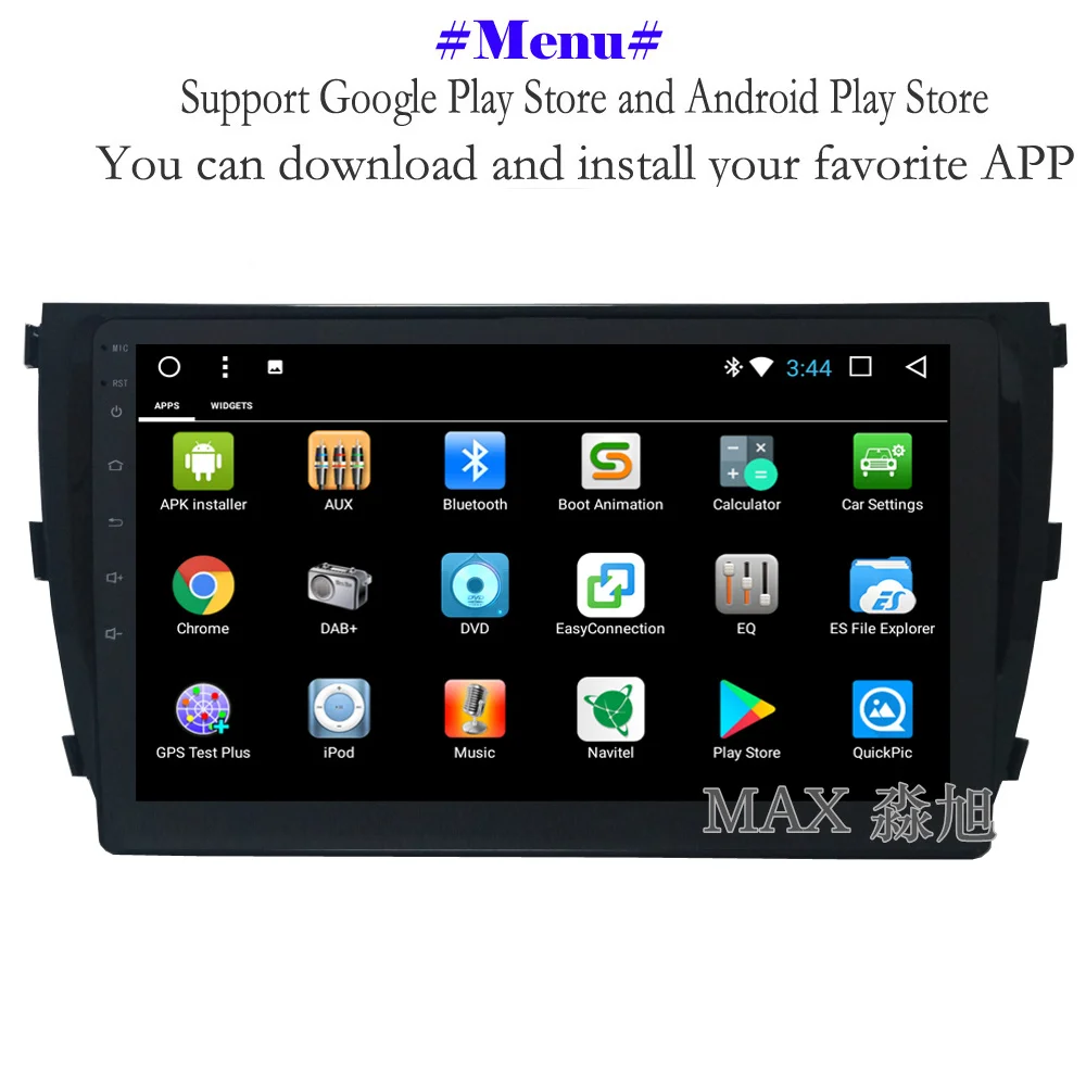 MAX 2G + 32G 8 ядер Android 1 автомобильный dvd плеер для ZOTYE T600 2014 2015 2016 радиоприемник RDS GPS