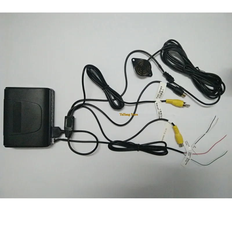 Visual Reverse Radar System 8 Parking Sensor Car Vehicle Backup Support Front and Rear View Camera car monitor |