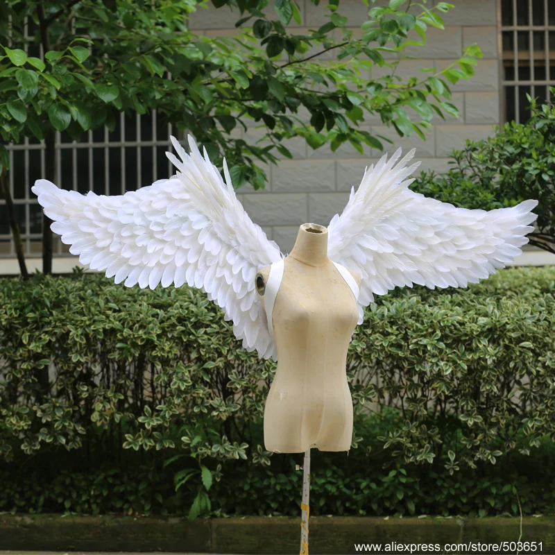 Хэллоуин мальчик девочка белый Крылья Ангела Крыло ангела унисекс многоцелевой