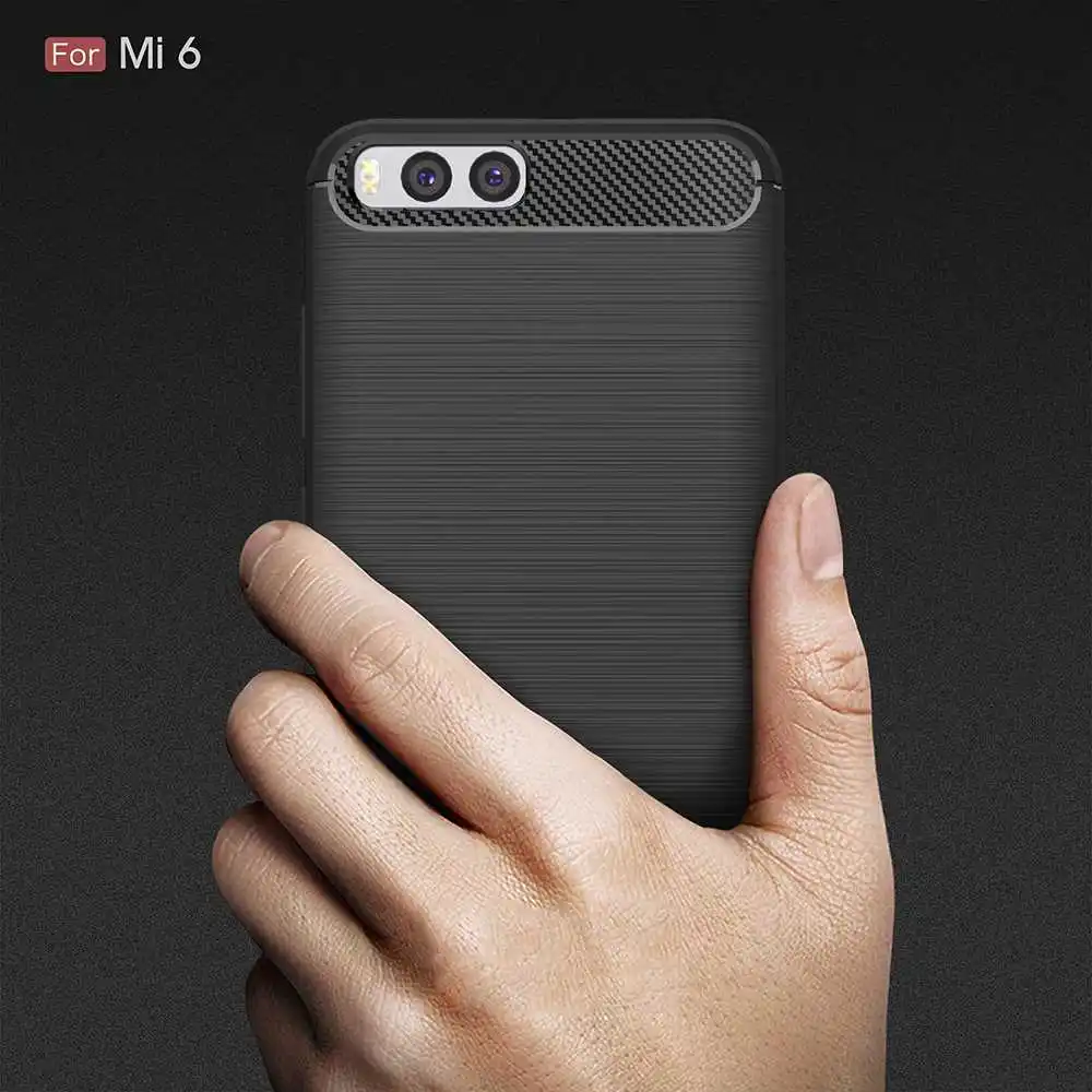 Mokoe mi модный Ударопрочный Мягкий силиконовый чехол 5,1" для Xiaomi mi 6 Чехол для Xiaomi mi 6 mi 6 Чехол для телефона