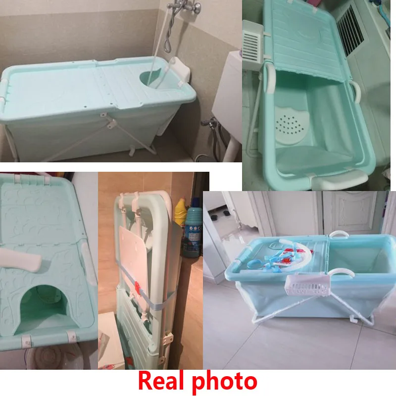 Удлиненная Складная портативная Изолированная ванна для взрослых надувная с