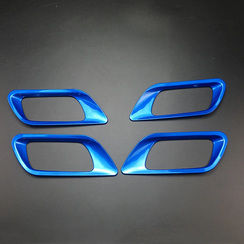 ABS пластик внутренняя Автомобильная дверная ручка чаша рамка отделка наклейка