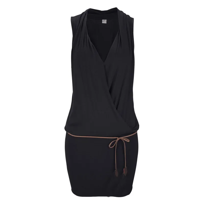 Уютное сексуальное женское платье с глубоким v-образным вырезом летние платья