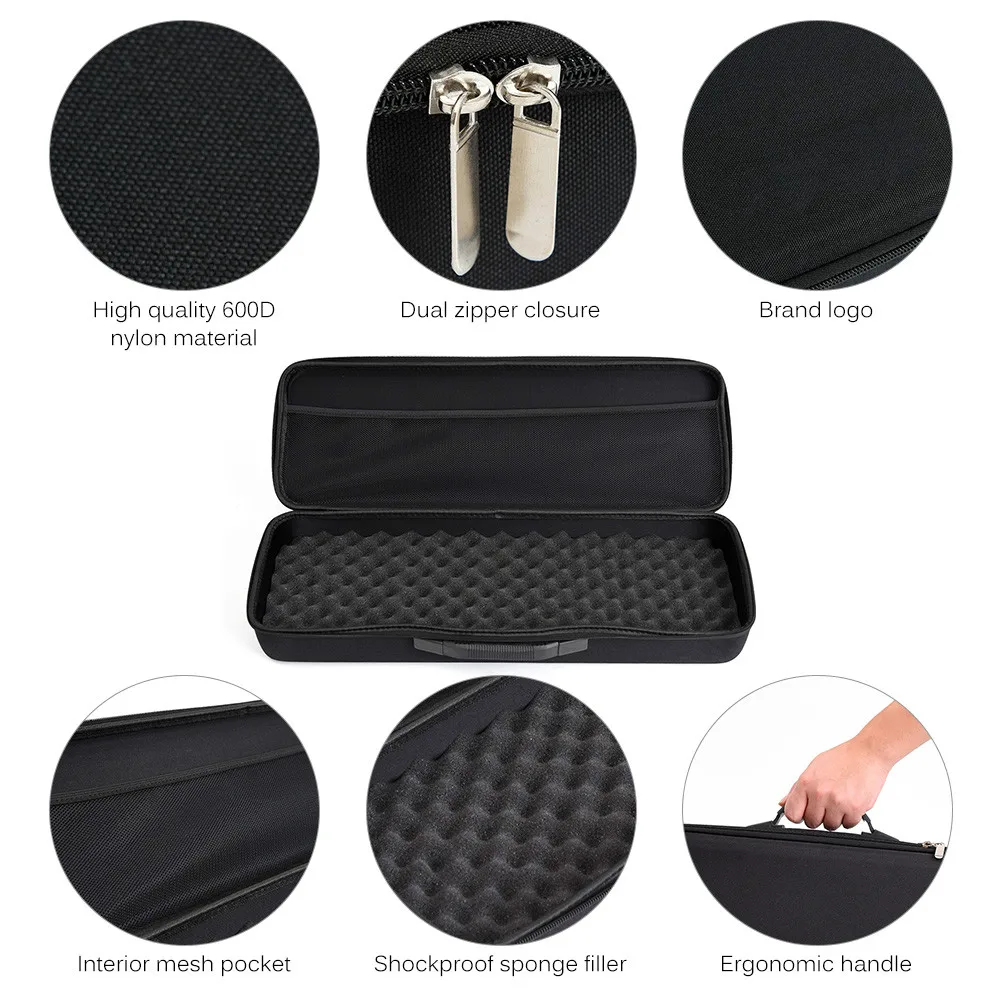 LEO портативная Рыболовная Сумка EVA ударопрочный рыболовный стержень катушка