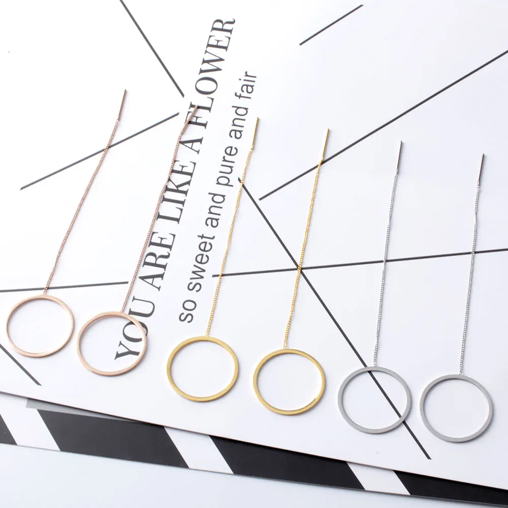 Серьги подвески женские золотистые/серебристые E061|Серьги-подвески| |