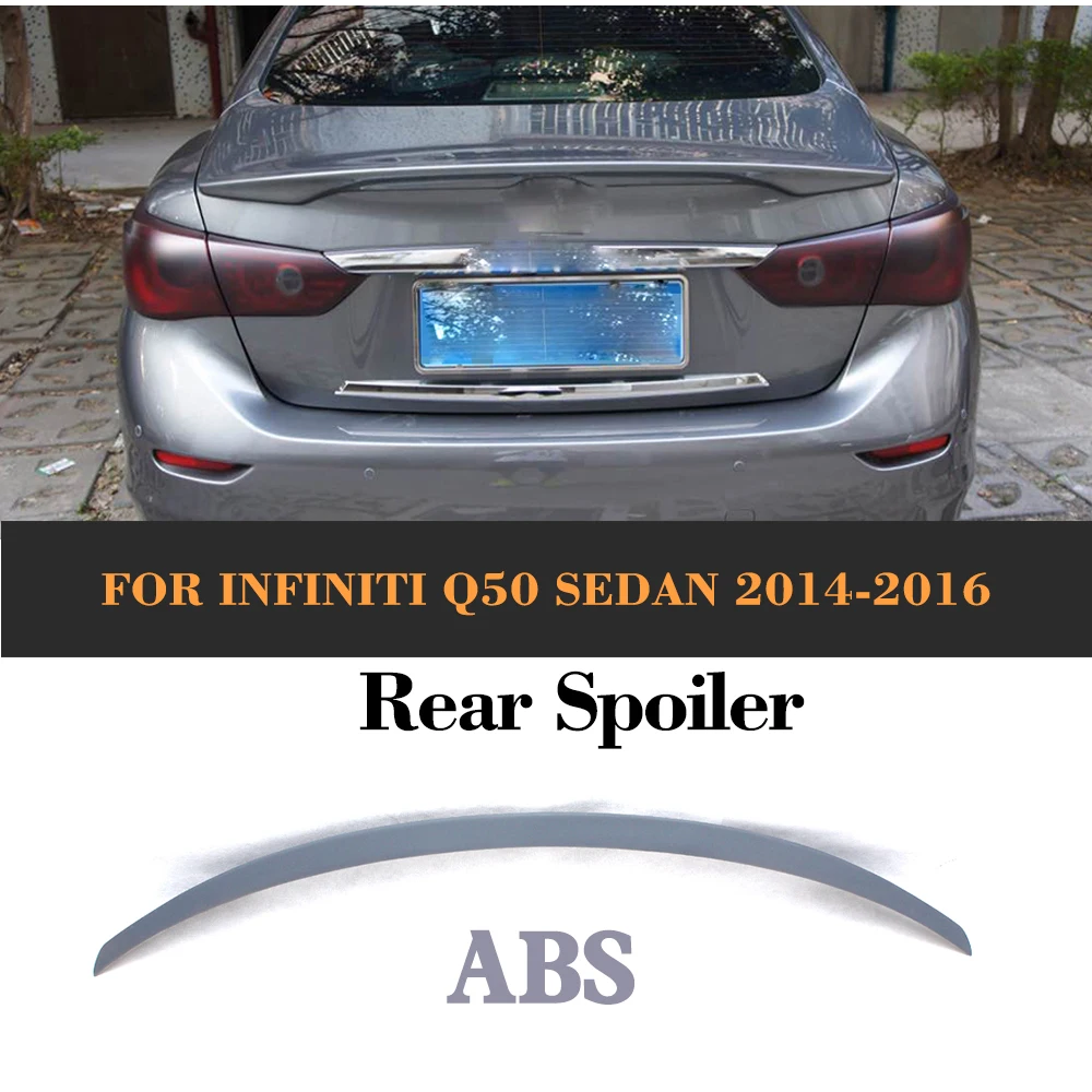 

Спойлер заднего багажника ABS для Infiniti Q50 2014UP