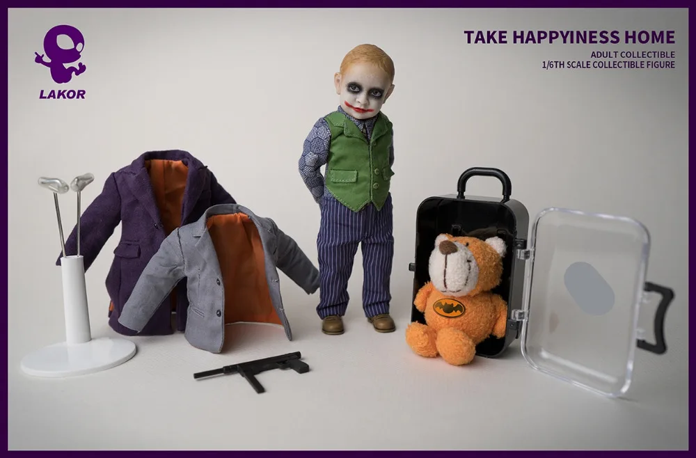 1/6 масштаб Take Happiness домашний коллекционный полный набор 15 см Lakor Джокер ребенок 2,0 мальчик фигурка кукла модель для фанатов Colelction Gi