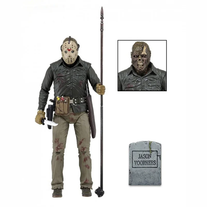 NECA Джейсон пятница часть 6 VI Lives вурхесс конечная фигурка игрушечная