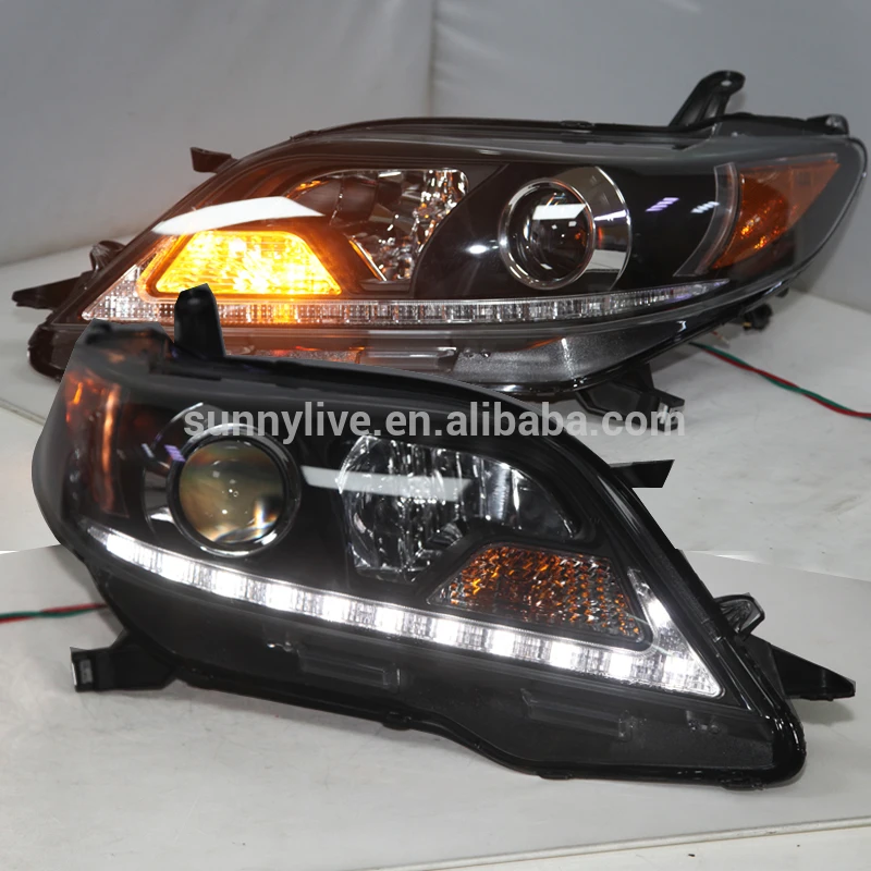 

Головные светодиодные фонари для TOYOTA Sienna 2015-2017 года, черный корпус SN